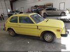 1979 Honda Civic   Yellow vin: 0000000SGE5034037