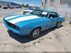 1970 Chevrolet Camaro Blue vin: 124379N695730