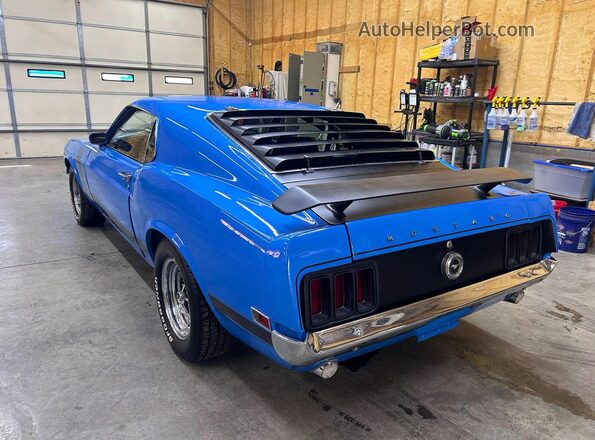 0T02G149527 1970 FORD BOSS Синий Задняя правая четверть