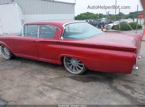 0Z34N526283 1970 MERCURY MONTEREY Burgundy Widok wnętrza z tyłu