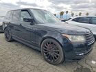 2017 Land Rover Range Rover Supercharged Черный vin: SALGS2FE6HA322518