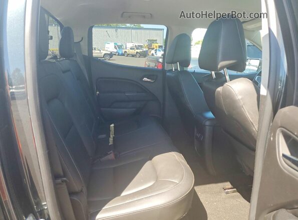 1GTG6DENXH1320179 2017 GMC CANYON Black Widok wnętrza z tyłu