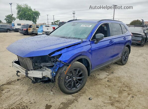 2HKRS6H81RH809103 2024 HONDA CR-V Синий Передняя левая четверть