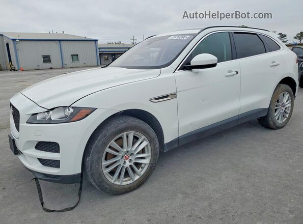 SADCK2EV7JA252996 2018 JAGUAR F-PACE Белый Задняя левая четверть
