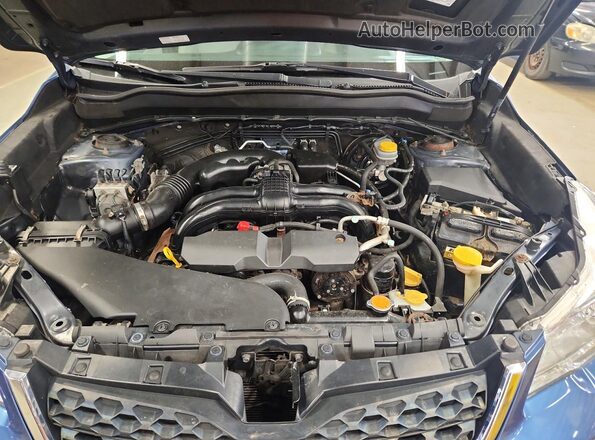 JF2SJADC8GH448726 2016 SUBARU FORESTER Blue Вид наклейки з VIN-кодом