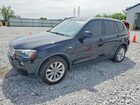 2017 Bmw X3 Xdrive28i Черный vin: 5UXWX9C53H0T06752