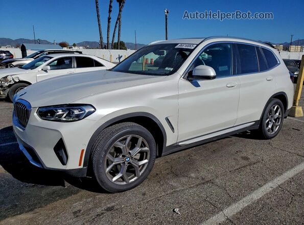 5UX53DP05R9V35147 2024 BMW X3 White Tył lewy