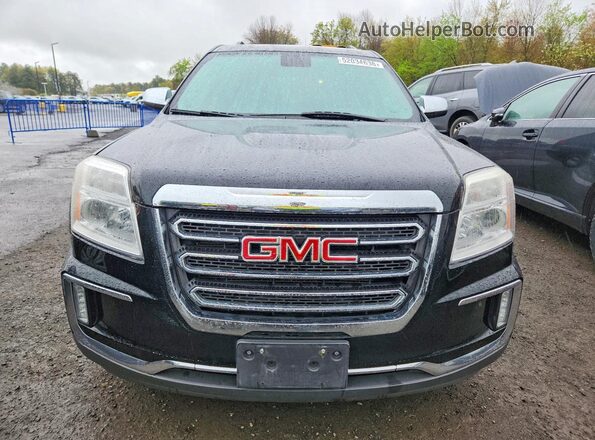 2GKFLUEK2H6328756 2017 GMC TERRAIN Черный Вид сзади