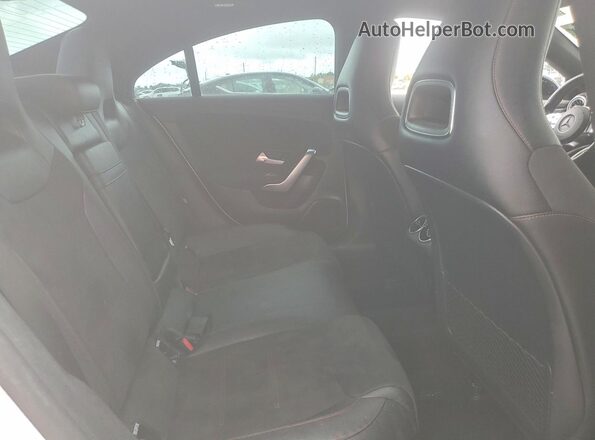 W1K5J4GB4MN154615 2021 MERCEDES-BENZ CLA-CLASS Белый Вид задней части салона