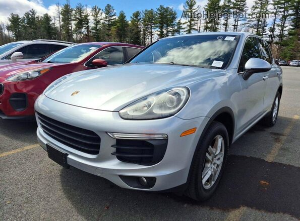 WP1AA2A24GLA09966 2016 PORSCHE CAYENNE Синий Задняя левая четверть
