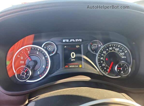 3C6UR5DL7PG544632 2023 RAM 2500 Белый Вид задних сидений