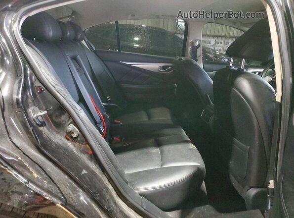 JN1EV7AR5LM254252 2020 INFINITI Q50 Черный Вид задней части салона