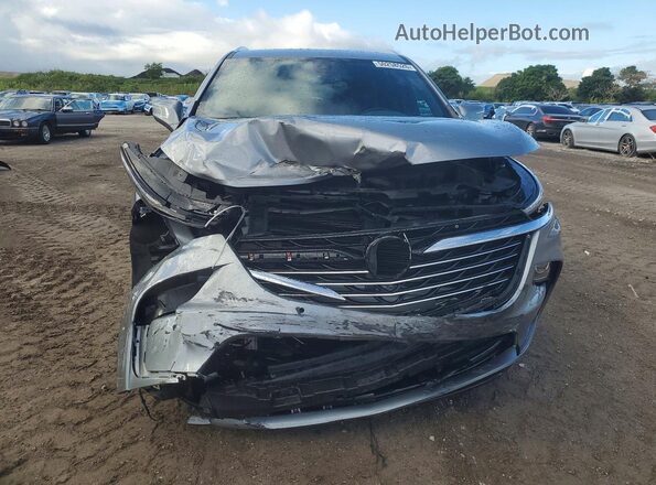 5GAEVAKWXPJ259390 2023 BUICK ENCLAVE Серебряный Вид сзади