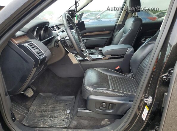 SALRRBBV4HA016105 2017 LAND ROVER DISCOVERY Черный Вид панели приборов