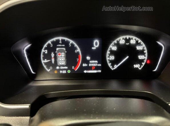 5FNYG1H70SB011350 2025 HONDA PILOT Charcoal Առջևի վահանակի տեսք
