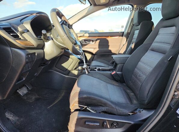 5J6RW2H5XHL044450 2017 HONDA CR-V Black Widok deski rozdzielczej