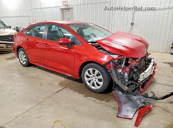 5YFEPMAE7MP190720 2021 TOYOTA COROLLA Red Widok z przodu