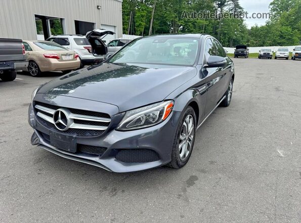 WDDWF4KB7GR151475 2016 MERCEDES-BENZ C Black Rear left