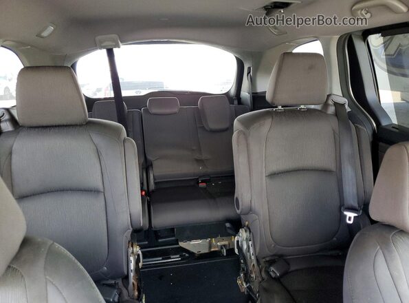 5FNRL6H50KB065341 2019 HONDA ODYSSEY Gray უკანა სავარძლების ხედი