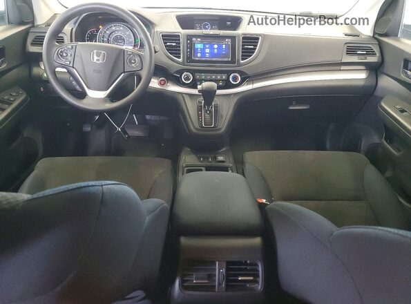 2HKRM4H5XGH611458 2016 HONDA CRV Серебряный Вид щитка приборов