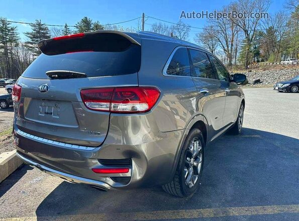 5XYPKDA5XGG104168 2016 KIA SORENTO Серый Передняя правая четверть