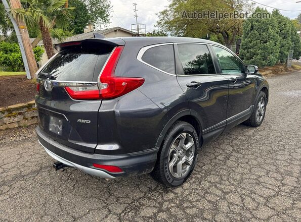 2HKRW2H8XJH603991 2018 HONDA CRV Серый Вид спереди