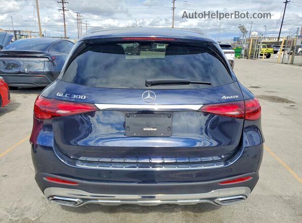 W1NKM4HB0RF204181 2024 MERCEDES-BENZ GLC-CLASS Синий Вид салона спереди
