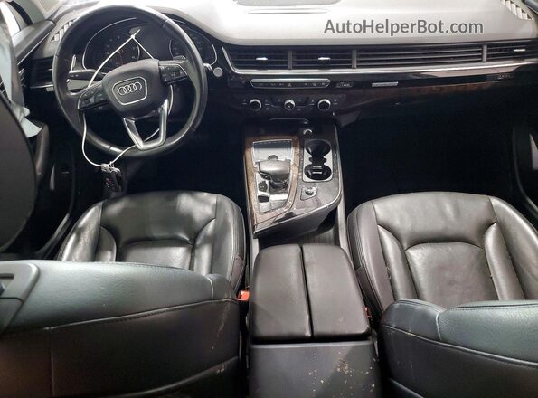 WA1LAAF7XJD001911 2018 AUDI Q7 Белый Вид щитка приборов