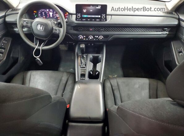 1HGCY1F2XPA037812 2023 HONDA ACCORD Черный Вид щитка приборов