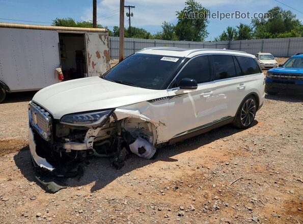 5LM5J7WCXNGL08359 2022 LINCOLN AVIATOR White Tył lewy
