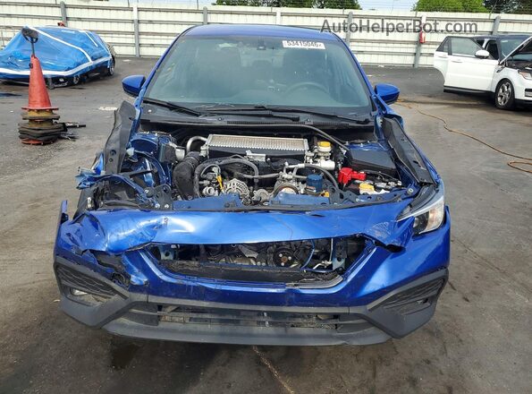 JF1VBAF68P9802681 2023 SUBARU WRX Синий Вид сзади