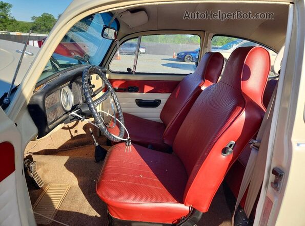 1112443572 1971 VOLKSWAGEN SUPER Cream Vista interior delantera