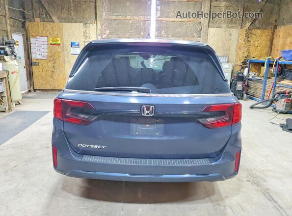 5FNRL6H66SB061240 2025 HONDA ODYSSEY Синий Вид салона спереди