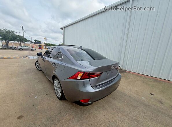 JTHBA1D28G5008169 2016 LEXUS IS Серый Передняя правая четверть