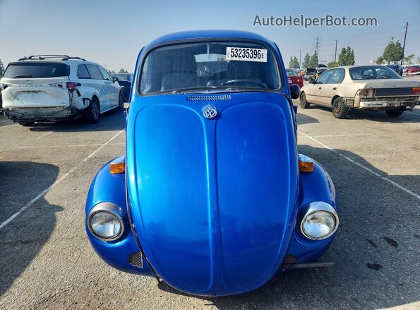 1122688777 1972 VOLKSWAGEN BEETLE Blue Вид спереду