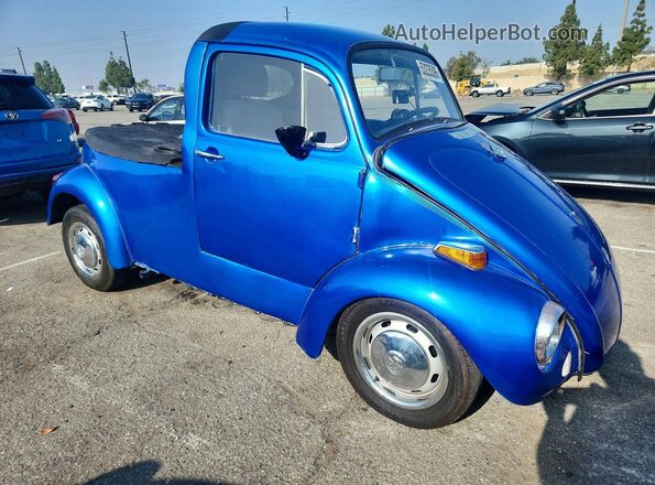 1122688777 1972 VOLKSWAGEN BEETLE Blue Передня права чверть