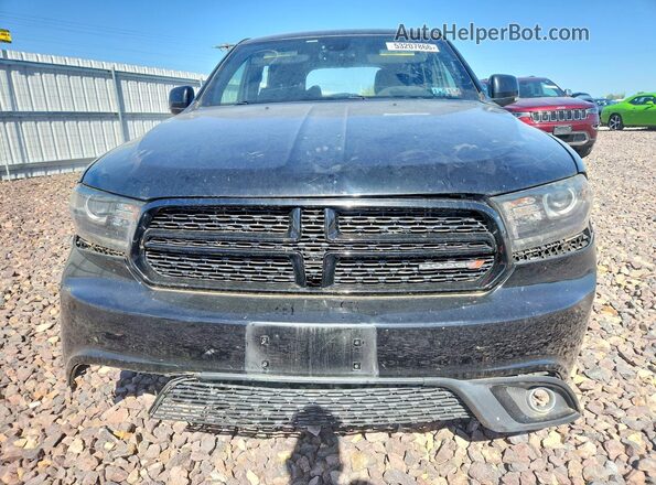 1C4SDJCT2HC775340 2017 DODGE DURANGO Black უკანა ხედი