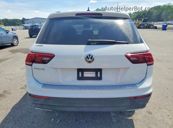 3VV1B7AX8LM154610 2020 VOLKSWAGEN TIGUAN Белый Вид салона спереди
