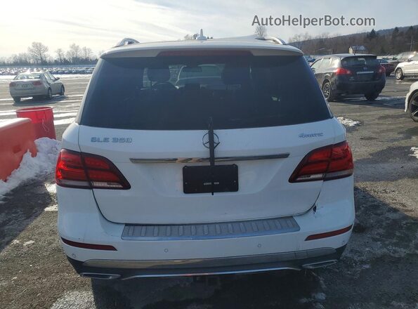 4JGDA5HB2JB151084 2018 MERCEDES-BENZ GLE White Widok wnętrza z przodu