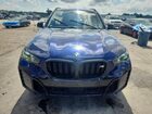 2024 Bmw X5 M60i Синий vin: 5UX33EU03R9T09335