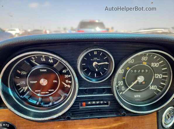 11407312002490 1973 MERCEDES-BENZ 280-CLASS Red Սարքավորումների վահանակի տեսք