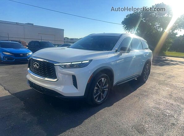 5N1AL1FR4SC338327 2025 INFINITI QX60 Белый Задняя правая четверть