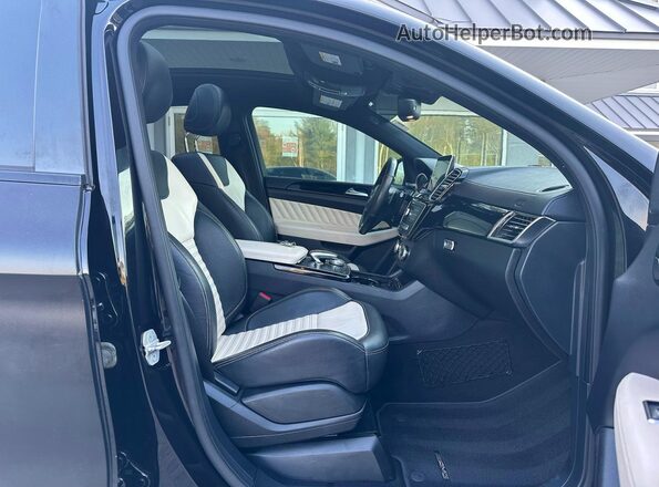 4JGED6EB6GA025301 2016 MERCEDES-BENZ GLE Black Вид ззаду