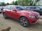 2019 Mercedes-benz Glc 300 4matic Red vin: WDC0G4KB7KF637334