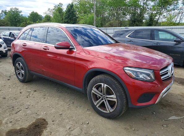 WDC0G4KB7KF637334 2019 MERCEDES-BENZ GLC-CLASS Red Front view