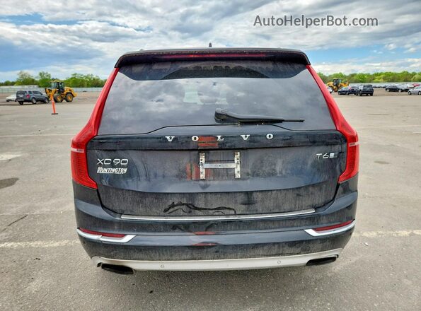 YV4A22PL8J1194327 2018 VOLVO XC90 Черный Вид салона спереди