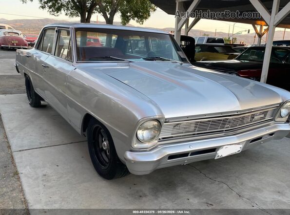 115696W127102 1970 CHEVROLET NOVA Silver Delantero derecho
