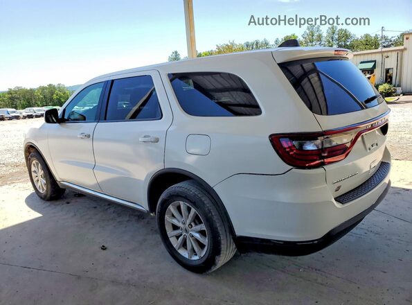 1C4RDJAG7KC606541 2019 DODGE DURANGO Белый Задняя правая четверть