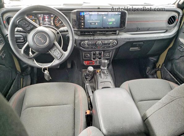 1C6RJTBG5TL157520 2026 JEEP GLADIATOR Зеленый Вид панели приборов