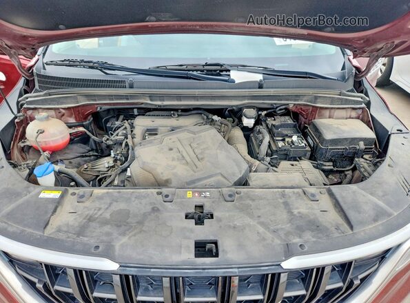 KNDNB4H34R6389418 2024 KIA CARNIVAL Красный Вид наклейки с VIN-кодом
